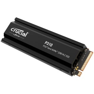 Crucial P310 2TB PCIe Gen4 2280 NVMe M.2 SSD with heatsink CT2000P310SSD5
