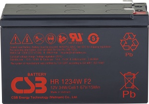 CSB UPS Baterija, 12V- 9 Ah HR1234W - Img 3