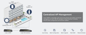 Cudy C200P, 2-in-1 Gigabit VPN Router/ AP Controller with 4 PoE+ Ports, 55W - Img 3