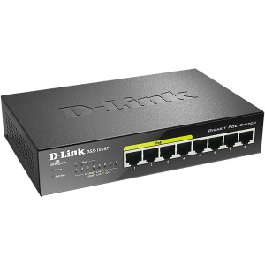 D-Link switch 8P D-Link DGS-1008P/E Metall PoE+ - Img 3