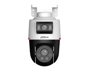 DAHUA IPC-PTS2249B-E2-S-PV-PRO 2+2 MP WizColor Active Deterrance Dual-lens Fixed-focal Pan & Tilt WizSense Network kamera - Img 1