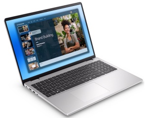 DELL 16 DC16251 16 inch FHD+ 300nits Core 5 120U 16GB 512GB SSD Backlit FP metalni silver laptop - Img 2