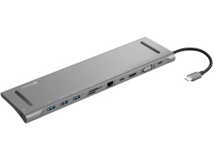 Docking station Sandberg 10in1 USB-C - HDMI/VGA/LAN/3xUSB 3.0/USB C 136-31 - Img 4