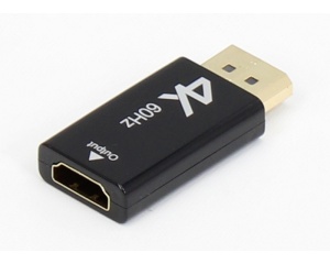 E-GREEN Adapter DisplayPort 1.4 (M) - HDMI 2.0 (F) crni - Img 2