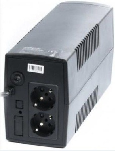 EG-UPS-B850 Gembird 850VA 510W AVR UPS, 2 x Shuko output sockets, black - Img 2