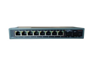 ExeLink SMX1009 switch 8x1/2.5G Base-T;1x1G/10 GE Base-X SFP+ porta