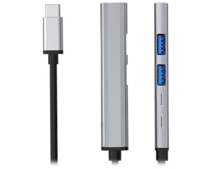 FAST ASIA Adapter USB 3.1 tip-C na 3xHUB 3.0+TIP C+ PD - Img 3