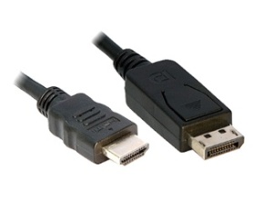 FAST ASIA Kabl DisplayPort (M) - HDMI (M) 1.8m crni * - Img 1