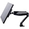 Flexible desk mount for single monitor with height adjustable gas spring. Deskmount with clamp or grommet. Monitor size 10~27", VESA 75x75 or 100x100mm, 1~5kg DS3001C-B1 - Img 5