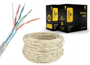 FPC-5004E-SOL Gembird FTP cat.5E Indoor solid PREMIUM CCA kotur 305m - Img 4