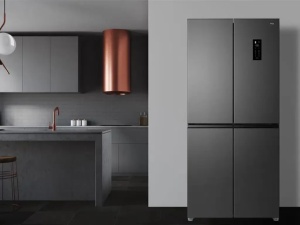 Frižider TCL RP470CSE1/samostojeci/multidoor/Cross-door/Total No Frost/E/470L/186x83,3x67,8cm/siva - Img 3