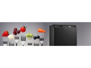 Frižider TESLA RS1100MBE jedna vrata/rucno otapanje/E/97+16L/84,5x55,3x57,4cm/crna - Img 3