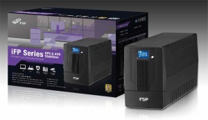 FSP UPS line interactive iFP 1500VA/900W šuko x2+IEC x2 12V/9Ahx2 LCD - Img 2