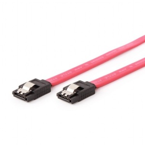 Gembird Serial ATA III 30 cm data cable, metal clips, bulk packing CC-SATAM-DATA-0.3M