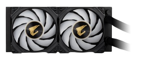 Gigabyte AORUS 240mm, 330-degree Rotatable water block design, Intel 115x,1200,1700,1851, AMD AM5, AM4, GP-AORUS WATERFORCE X II 240 - Img 4