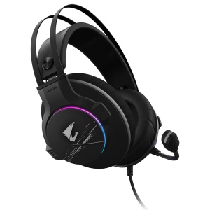 Gigabyte Gaming Headset, Virtual 7.1 Channel Support, 50mm Drivers, RGB Lighting AORUS H1 - Img 2