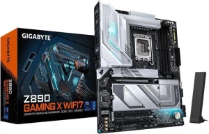 Gigabyte LGA 1851, Z890 Chipset, Supports Intel Core Ultra processors (Series 2), D5 Bionic Corsa for Infinite Memory Performance, AI Perfdrive : Provides optimal and customized BIOS preset profile for users Z890 GAMING X WIFI7