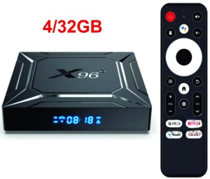 GMB-X96 M200 4/32GB smart TV box S905X5M quad ARM G310V2, 2x4K 2.4&5G, 1000M, BT, Android 14
