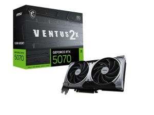 Graficka karta MSI G5070-12V2C RTX5070 VENTUS 2X OC NVD/12GB/GDDR7/192bit/crna*