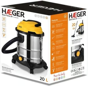 HAEGER VC-W&D.038A usisivac ZA MOKRO I SUVO USISAVANJE, 1200W, 20L