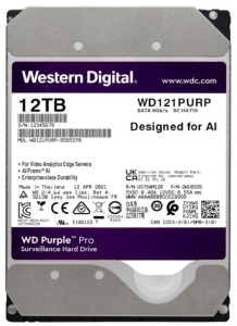 HDD 3.5 * 12TB WD121PURP WD Purple 24/7 7200RPM 256MB SATA3