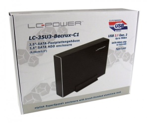 HDD Rack LC Power 3.5" LC-35U3-Becrux-C1 SATA USB3.1 type C port * - Img 3