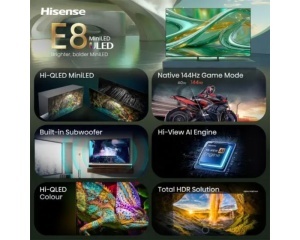 HISENSE 85 inča 85E8S ULED Mini LED 4K UHD Smart TV - Img 3