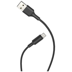 hoco. USB kabl za smartphone, USB type C kabl, 1 met., 2 A, crni - X25 Soarer USB type C, Black - Img 3