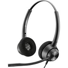 HP Poly HP Poly EncorePro 320 with Quick Disconnect Binaural Headset TAA, with DA 85 USB adapter Black, 2yw 77T26AA#DA85