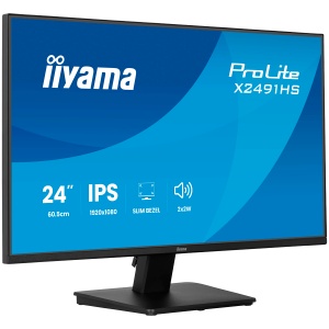 IIYAMA pro lite X2491HS-B1 24 inch IPS-panel, 1920x1080 120Hz, 1ms (MPRT), 350cd/m, HDMI, DisplayPort, Speakers X2491HS-B1 - Img 3