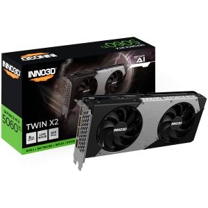 INNO3D GeForce RTX 5060 Ti Twin X2 8GB GDDR7 128-bit 1x HDMI 3x DP N506T2-08D7-193075N