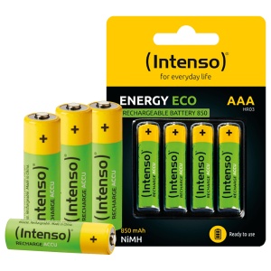 (Intenso) Baterija punjiva AAA / HR03, 850 mAh, blister 4 kom - AAA / HR03/850 - Img 2