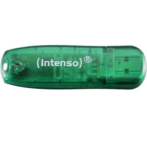 (Intenso) USB Flash drive 8GB Hi-Speed USB 2.0, Rainbow Line, ZELENI - USB2.0-8GB/Rainbow - Img 3