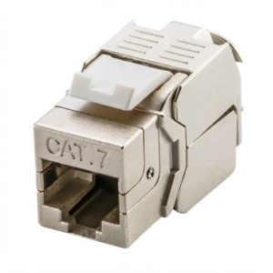 Keystone RJ45 FTP Cat 7 pozlaceni