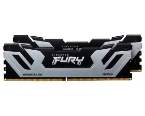 KINGSTON CUDIMM DDR5 48GB (2x24GB kit) 8400MT/s KF584CU40RSK2-48 FURY Renegade Silver XMP * - Img 2