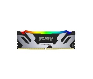 Kingston DDR5 48GB (2x24GB) 7200MT/s [FURY RENEGADE RGB], Non-ECC UDIMM, CL38 1.45V, 288-Pin 1Rx8, Silver/Black, Memory Kit, w/RGB Heatsink, XMP KF572C38RSAK2-48