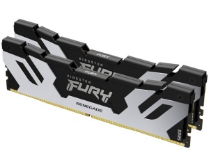 KINGSTON DIMM DDR5 32GB (2x16GB kit) 8000MT/s KF580C38RSK2-32 FURY Renegade Silver/Black XMP - Img 2