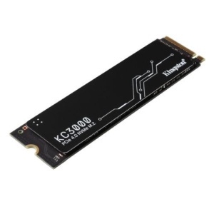 Kingston M.2 NVMe 1TB, 2280, PCIe Gen 4x4, KC3000, 3D TLC NAND, Read up to 7,000 MB/s, Write up to 6,000 MB/s (single sided), Includes cloning software SKC3000S/1024G *