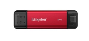 Kingston Portable SSD 2TB, SPSD, USB 3.2 Gen.2 Type-A/Type-C, Read up to 1,050MB/s, Write up to 950 MB/s, Red SPSD/2TB * - Img 2