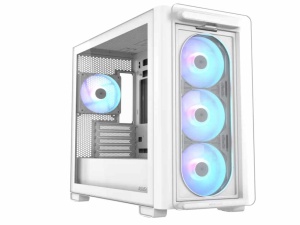 Kucište ASUS A23 PLUS TG ARGB/Micro-ATX/Mini-ITX/kaljeno staklo/bez napajanja/bela*