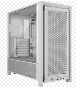 Kućište CORSAIR FRAME 4000D Mid-Tower/ATX/staklo/bez napajanj/bela/CC-9011291-WW - Img 1