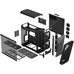 Kućište Fractal Design Torrent Black TG Light Tint, FD-C-TOR1A-01 - Img 3