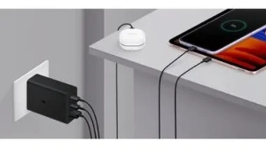 Kućni punjač SAMSUNG 65W USBX2 + USB-C EP-T6530-NBE BEZ KABLA - Img 4
