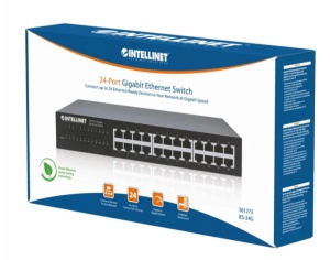 LAN switch Intellinet 561273 10/100/1000 24port/metalni/rackmount - Img 2