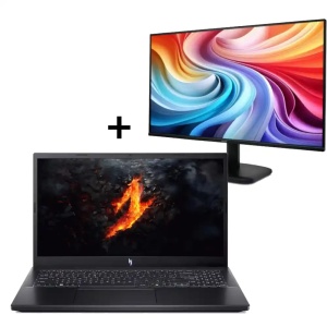 Laptop Acer Nitro ANV15-41 15.6 FHD IPS/R5-6600H/16GB/NVMe 512GB/RTX2050 4GB/GLAN/backlit - Img 1