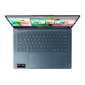 Laptop Lenovo Yoga Pro 7 14AKP10 14.5 3K OLED/Ryzen AI 7 350/32GB/NVMe 1TB/Tidal Teal/83KG000JYA - Img 3