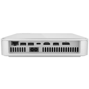 Lenovo IdeaCentre Mini 01IRH8 USSF Tiny (Cloud Grey) i5-13420H 8-Core (4P+8E) 4.6GHz/12MB, 16GB DDR4, 512GB-M.2-NVMe, Intel Iris Xe Graphics, HDMI+DP, 2.5GigaEthernet, 1xTB4, WiFi -AX, BT 5.2, DOS, 150W, 1L 90W20063BH - Img 2