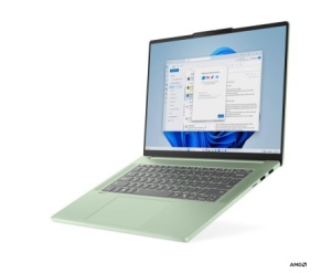 Lenovo IdeaPad Slim 5 15ARP10 (Seafoam Green, Aluminium) 8-Core 3.2-4.75GHz/20MB 16GB 1TB-NVMe-SSD IPS 300n 100%sRGB AG WC-1080p+IR-ToF-PS Graphics ENG-Backlite WiFi A/X HDMI BT5.3 Back Ryzen 7 7735HS 15.3" WUXGA (1920x1200) Radeon 680M 83J3002ERM