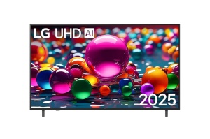 LG LG 75'' (189 cm) 4K HDR Smart UHD LED TV, 60Hz, HDR10 / HLG, webOS 25, 2025 75UA74003LB