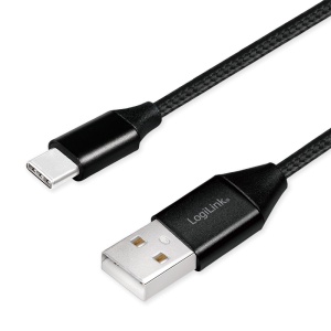 Logilink USB 2.0 Type C kabl, USB - C/M na USB - A/M 0.3m